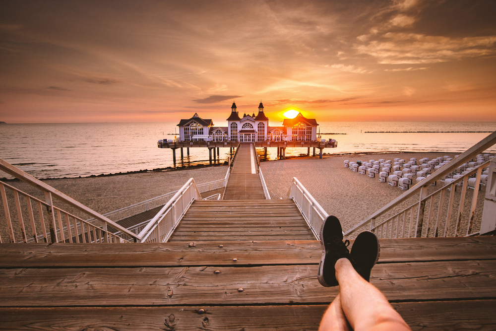 Seebrücke Sellin auf Rügen, Deutschland