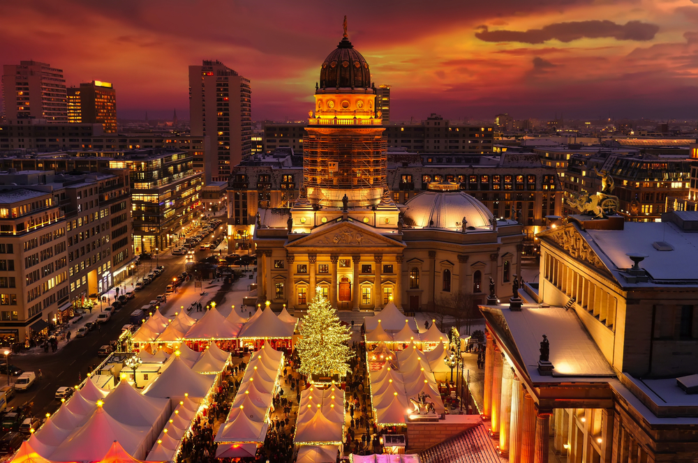 Weihnachtsmarkt am Berliner Gendarmenmarkt