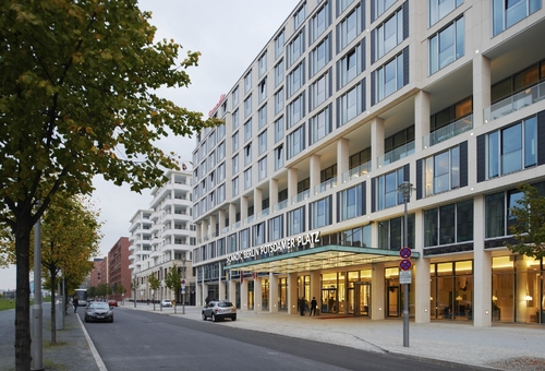 Hotel Scandic Berlin Potsdamer Platz Außenansicht