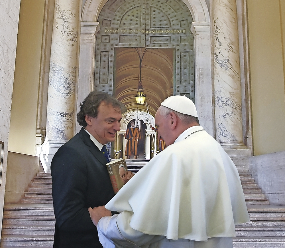 Andreas Englisch in Rom